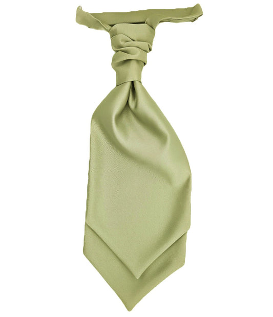 Avocado Wedding Cravat - Wedding Cravat - Pre - Tied - Cravat Only - Swagger & Swoon