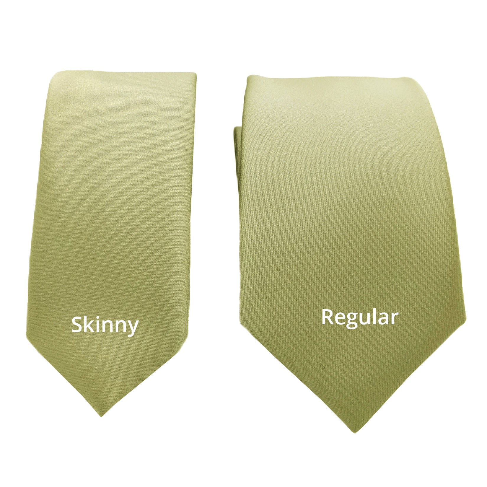 Avocado Wedding Tie - Wedding Tie - Skinny - Add Pocket Square - Save £1.00 - Swagger & Swoon