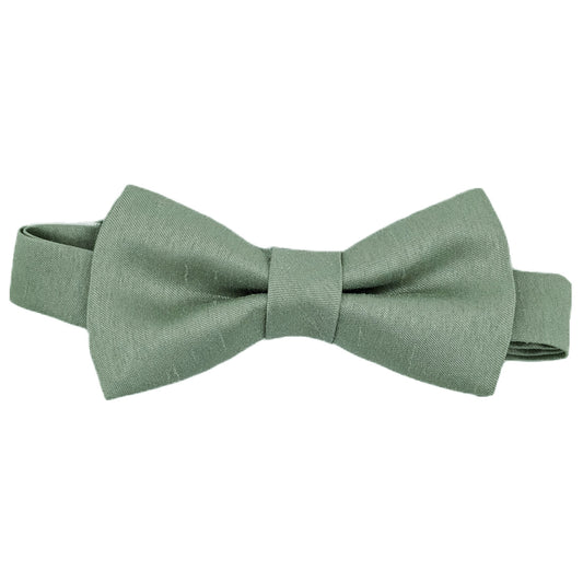 Seagrass Shantung Boys Bow Ties