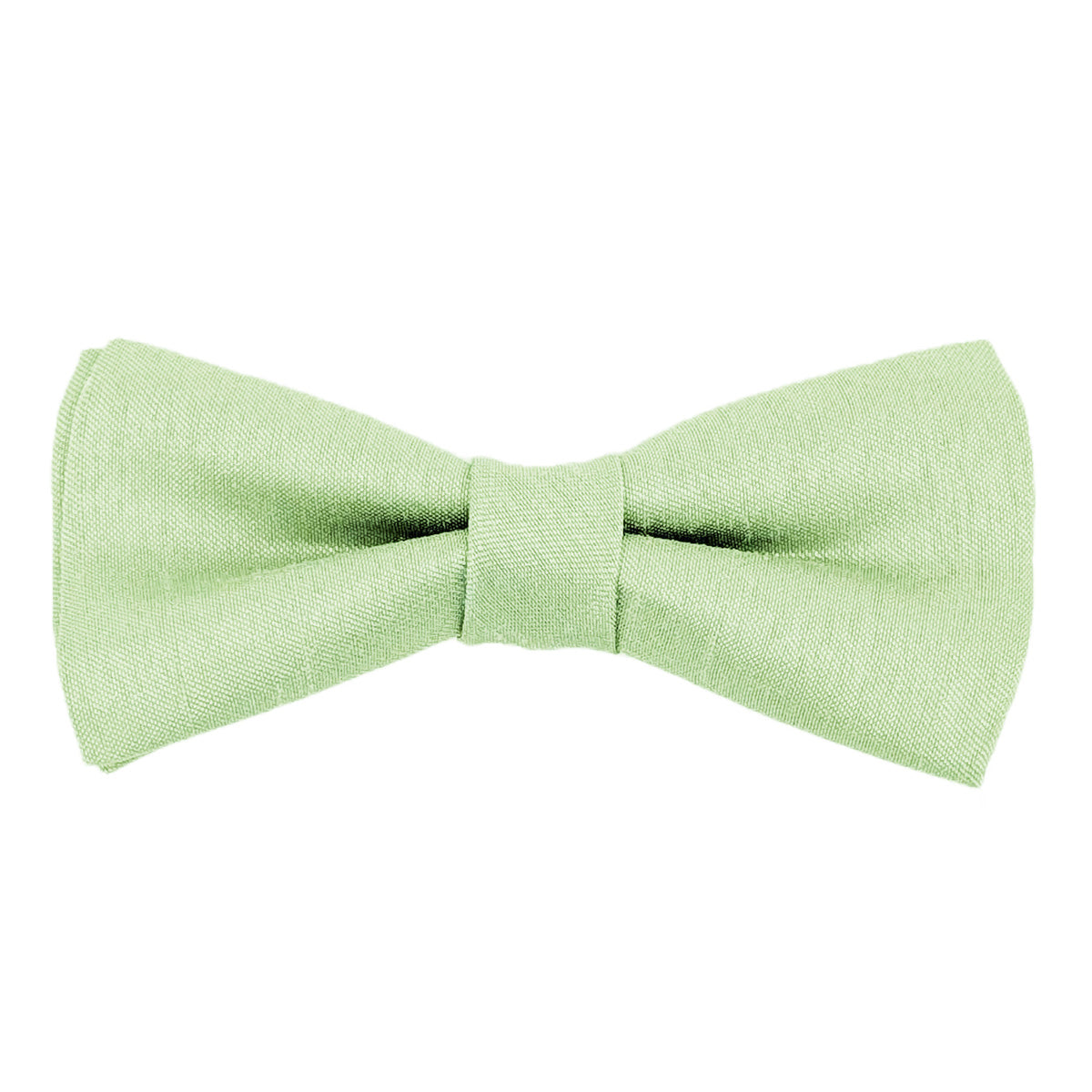 Water Mint Shantung Boys Bow Ties