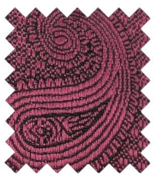 Berry Paisley Wedding Swatch - Swatch - Swagger & Swoon