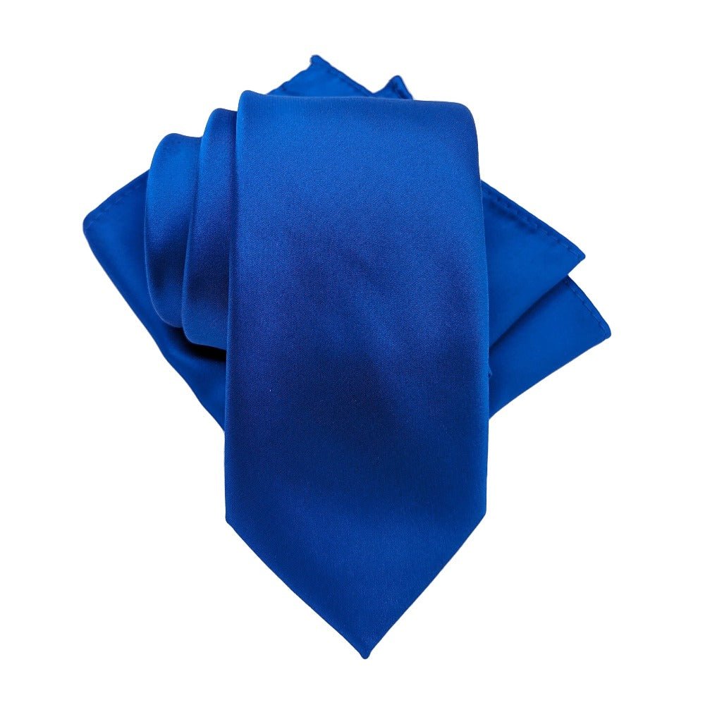 Blue Azure Pocket Square - Wedding Pocket Square - Swagger & Swoon