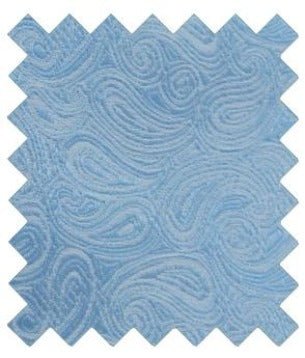 Blue Paisley Wedding Swatch - Swatch - Swagger & Swoon