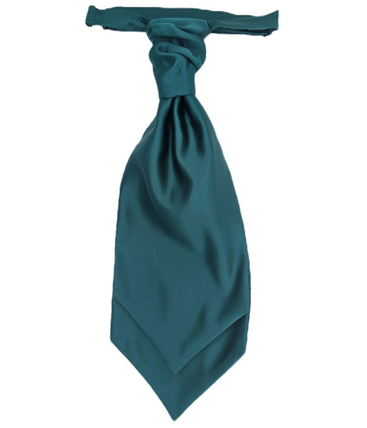 Blue Teal Boys Wedding Cravat - Childrenswear - Swagger & Swoon