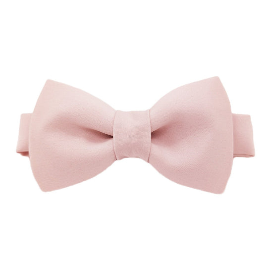 Blush Pink Boys Bow Ties - Childrenswear - Neckstrap (Age 5 - 12) - Swagger & Swoon