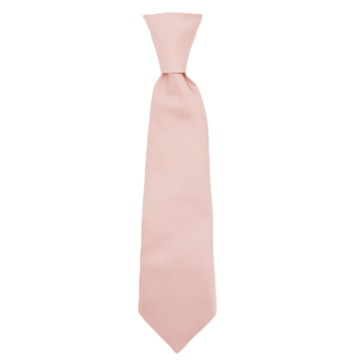 Blush Pink Boys Ties - Childrenswear - Elastic (Age 5 and under) - Swagger & Swoon