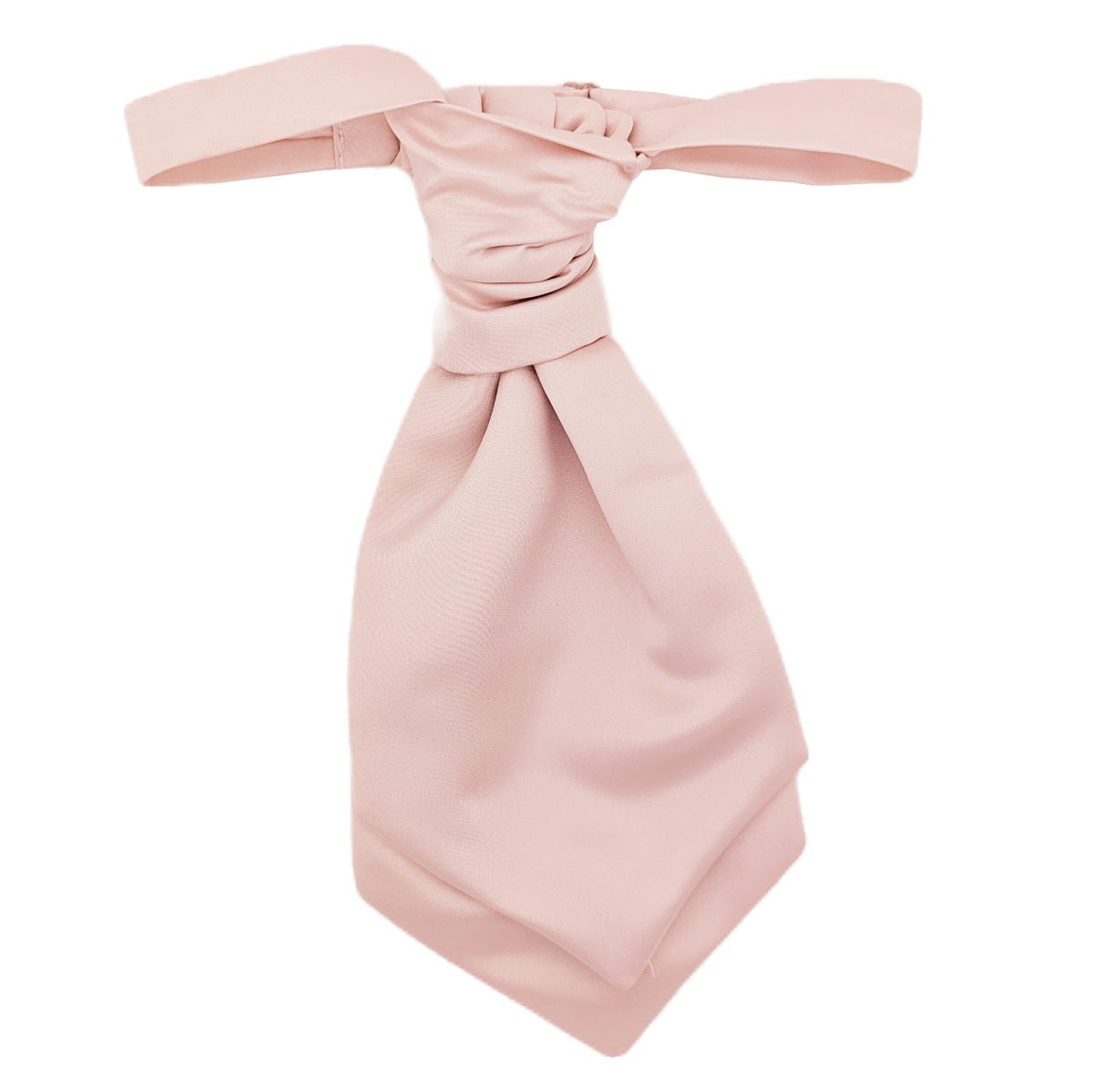 Blush Pink Boys Wedding Cravat - Childrenswear - Swagger & Swoon