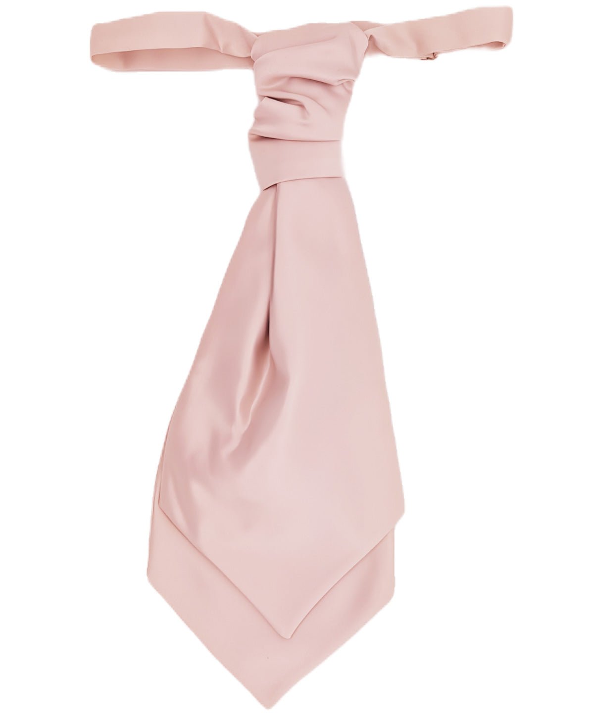 Blush Pink Wedding Cravat - Wedding Cravat - Pre - Tied - Cravat Only - Swagger & Swoon