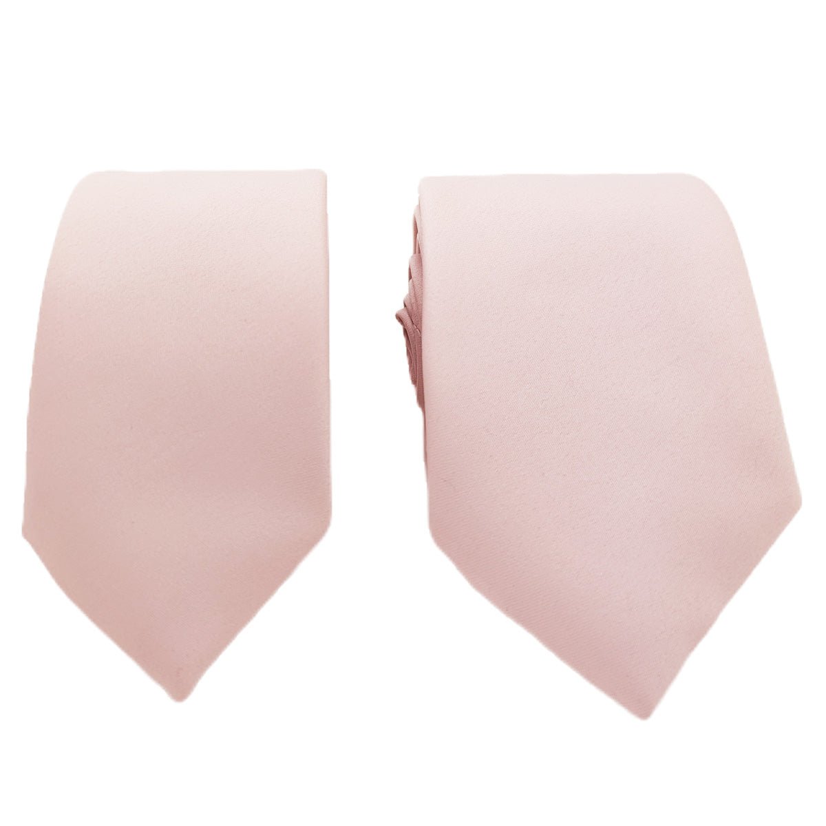 Blush Pink Wedding Tie - Wedding Tie - Regular - Add Pocket Square - Save £1.00 - Swagger & Swoon