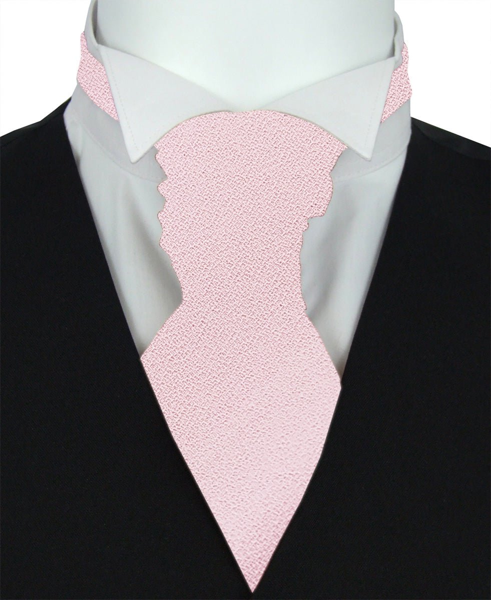 Blush Wedding Cravat - Wedding Cravat - Pre - Tied - Cravat Only - Swagger & Swoon