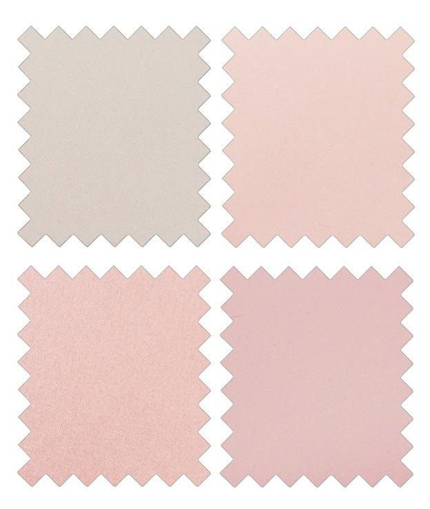 Blush Wedding Tie Swatch Pack - Swatch - Swagger & Swoon