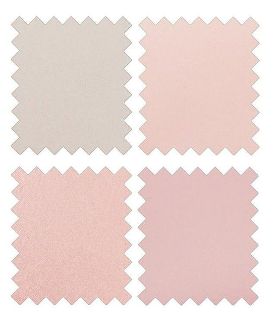 Blush Wedding Tie Swatch Pack - Swatch - Swagger & Swoon