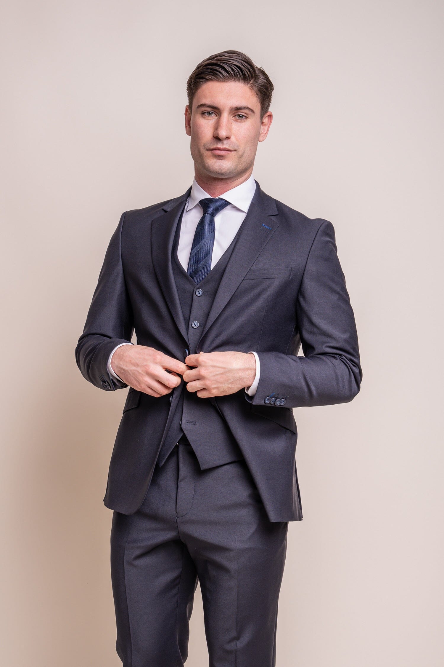 Bond Midnight Blue Blazer - Blazers & Jackets - 34R - THREADPEPPER