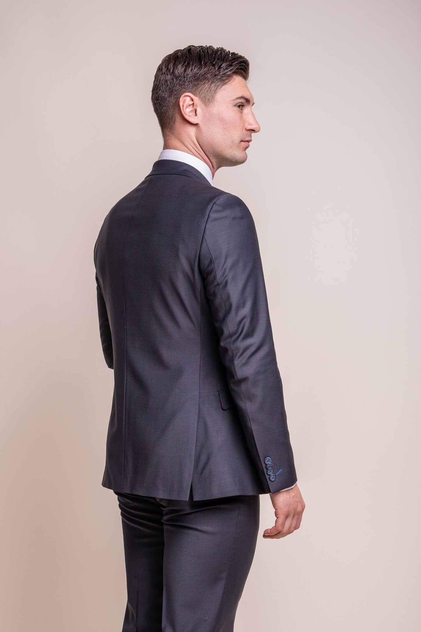 Bond Midnight Blue Blazer - Blazers & Jackets - - THREADPEPPER