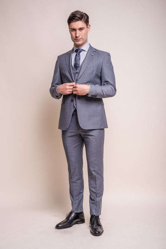 Bond Puppy Tooth 3 Piece Suit - Suits - Swagger & Swoon