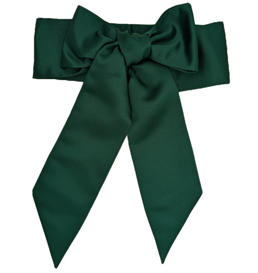 Bottle Green Bridesmaid Sash - Custom - Large Sash (Age 5 - 11) - Swagger & Swoon