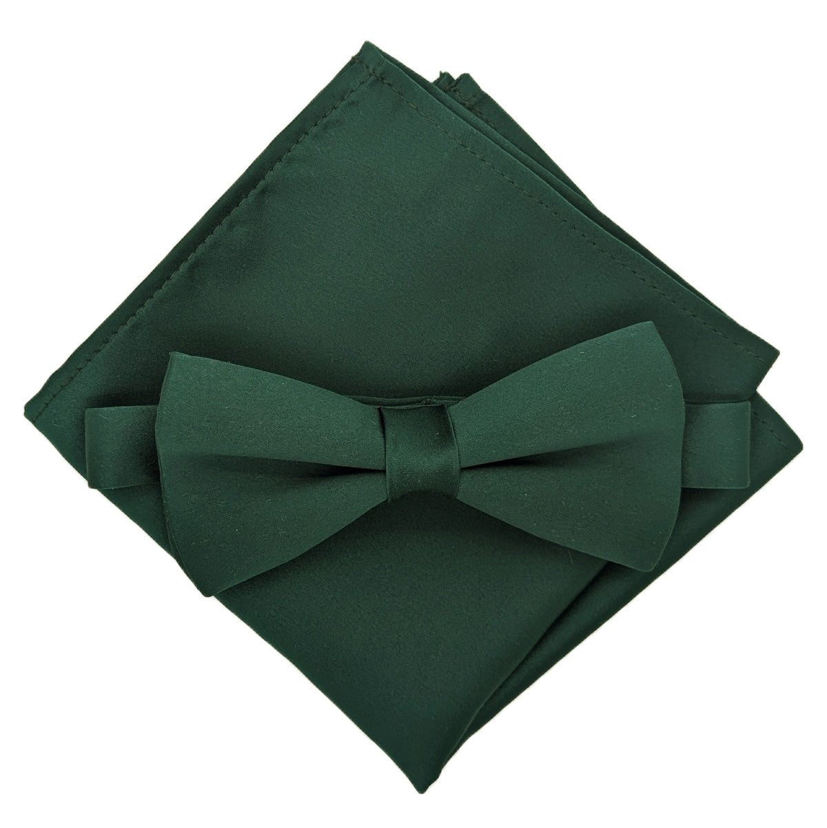 Bottle Green Pocket Square - Wedding Pocket Square - Swagger & Swoon