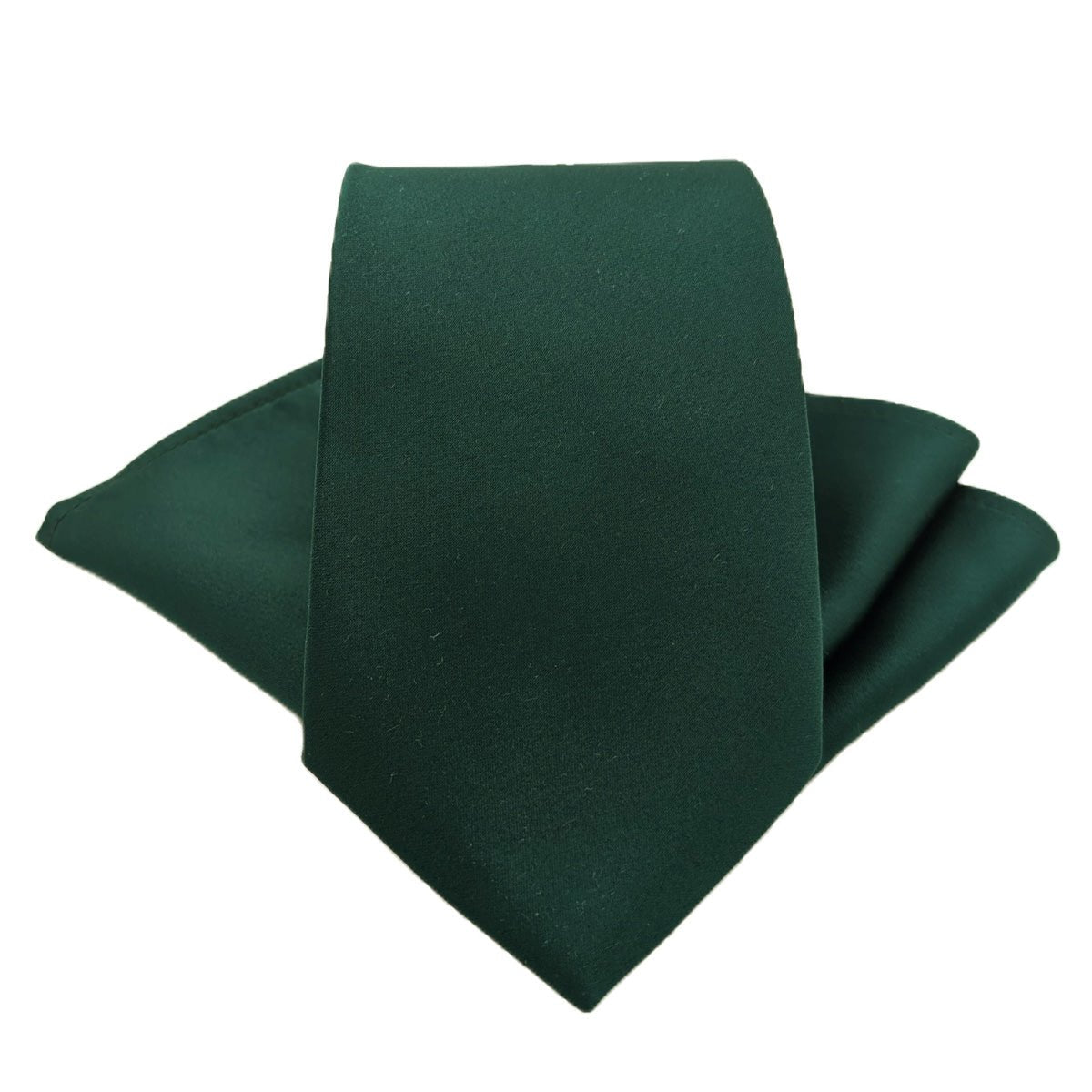 Bottle Green Wedding Tie - Wedding Tie - Regular - Add Pocket Square - Save £1.00 - Swagger & Swoon