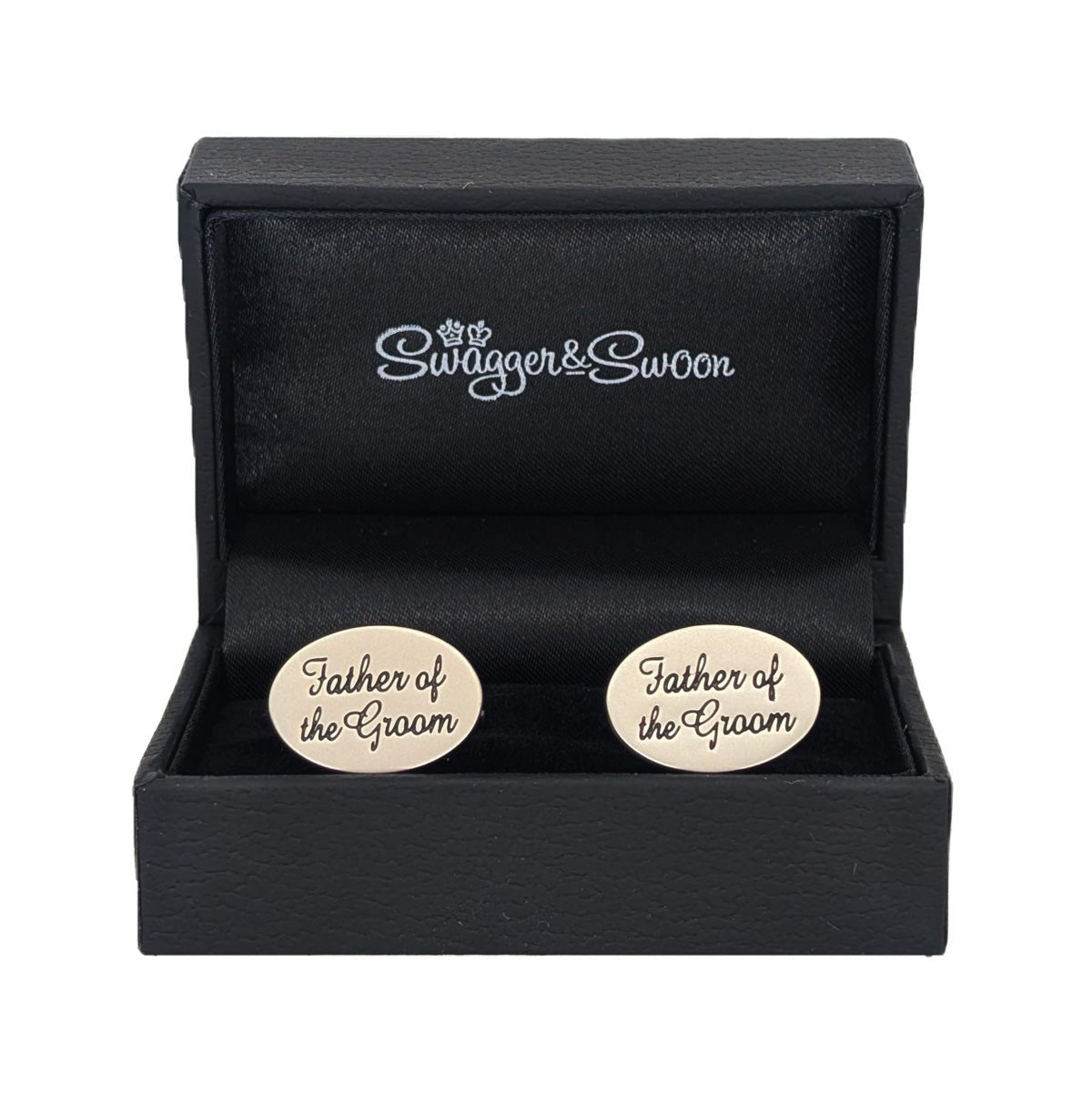 Boxed Wedding Cufflinks - Accessories - Father of the Groom - Swagger & Swoon