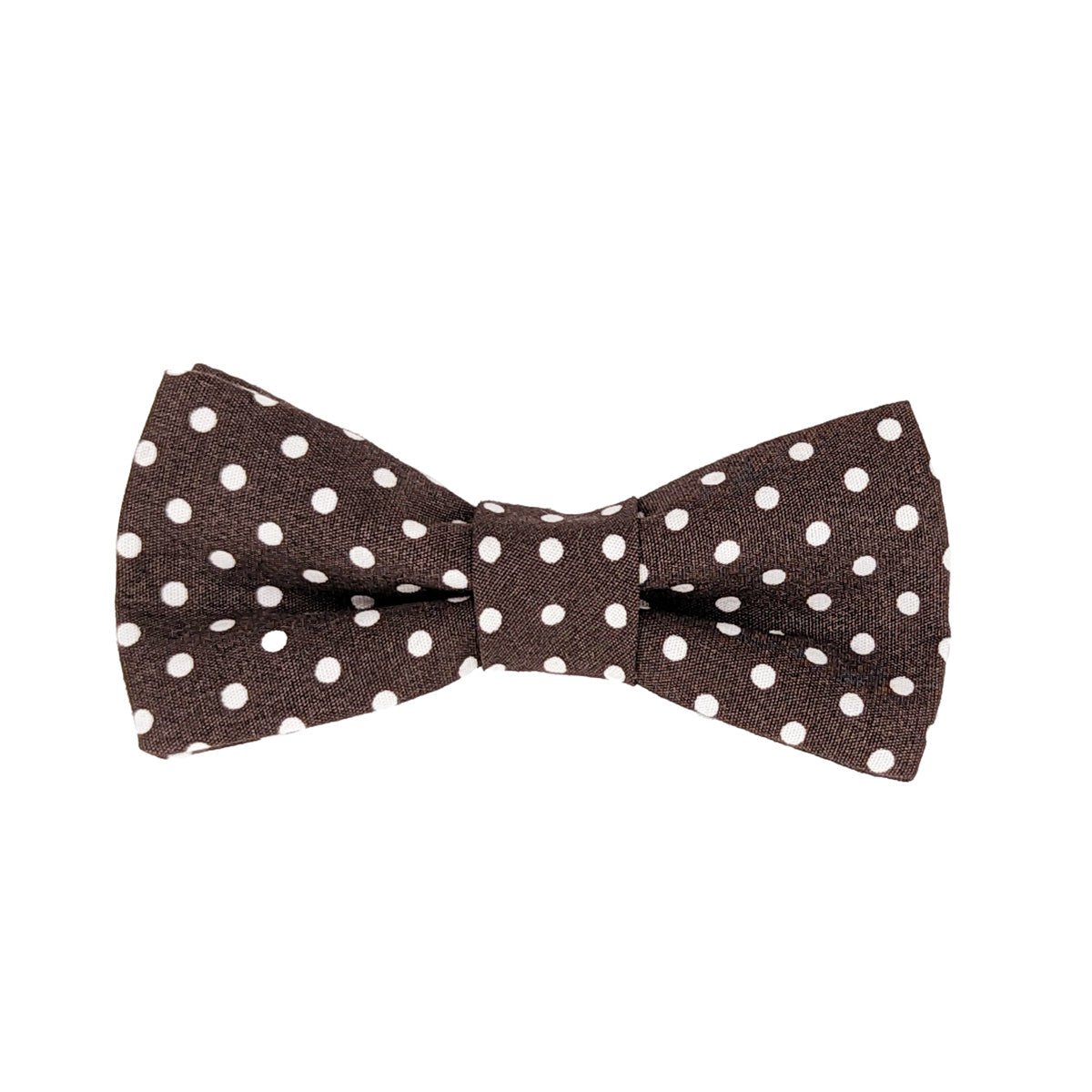 Brown Spot Bow Ties - Wedding Bow Tie - Pre - Tied - Swagger & Swoon