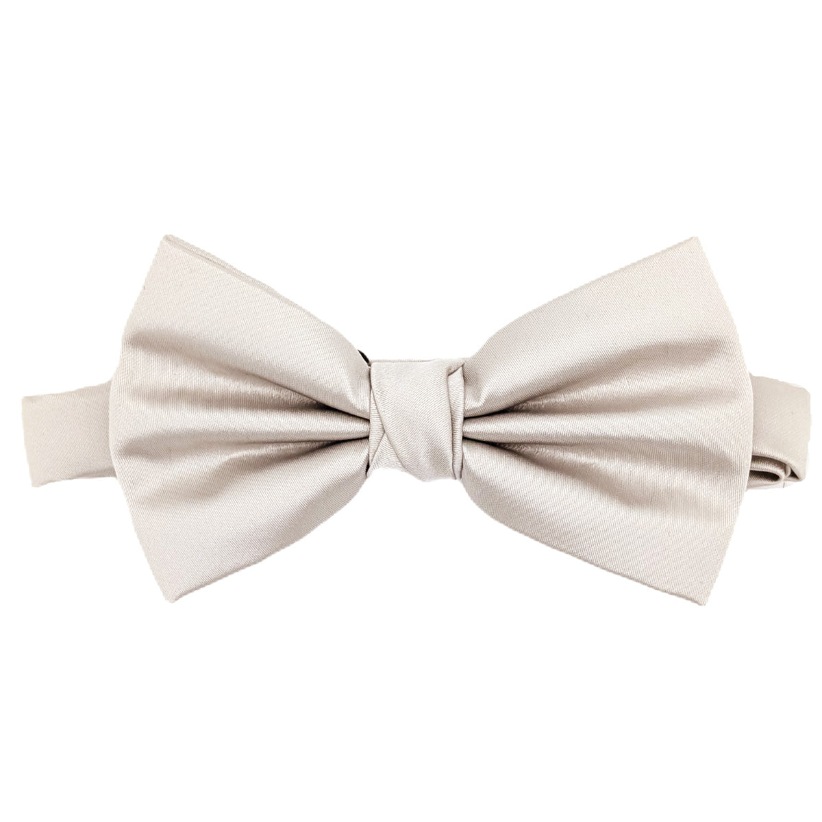 Pearl Silver Bow Tie