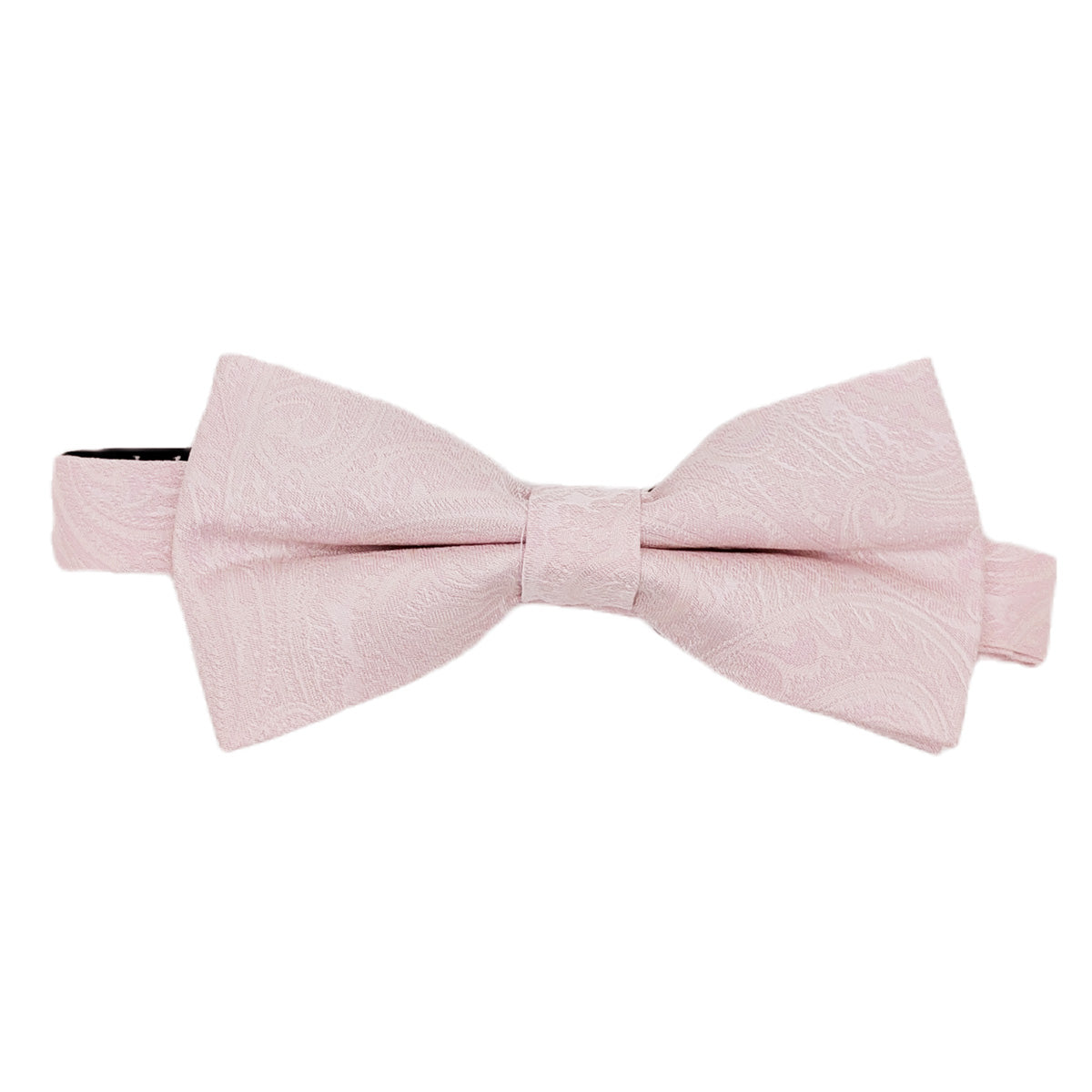 Baby Blush Paisley Silk Bow Tie