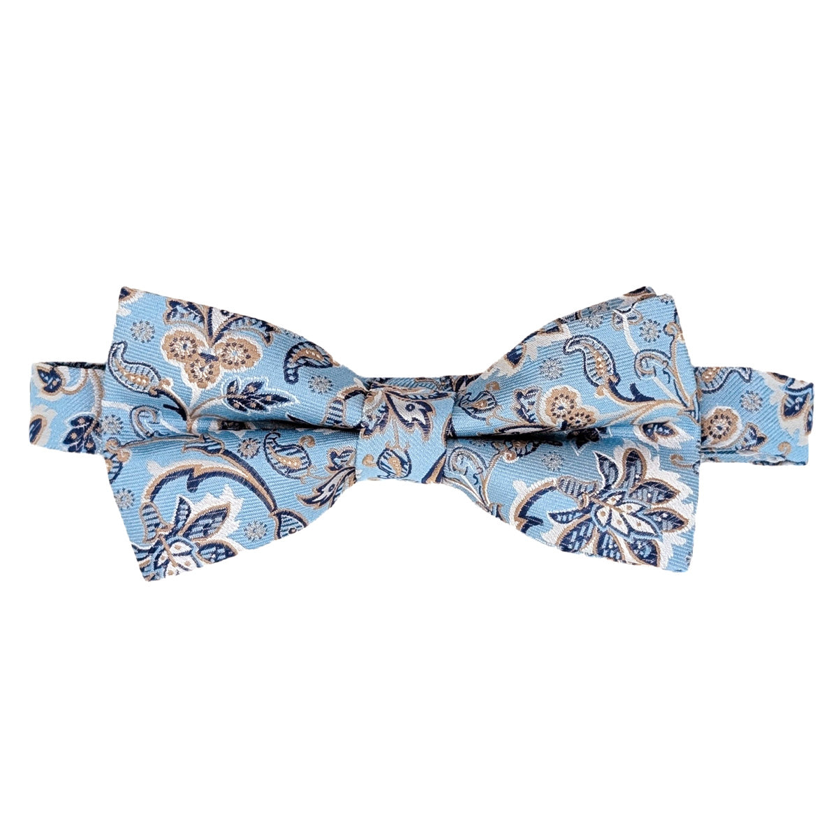 Sky Flowers Silk Bow Tie