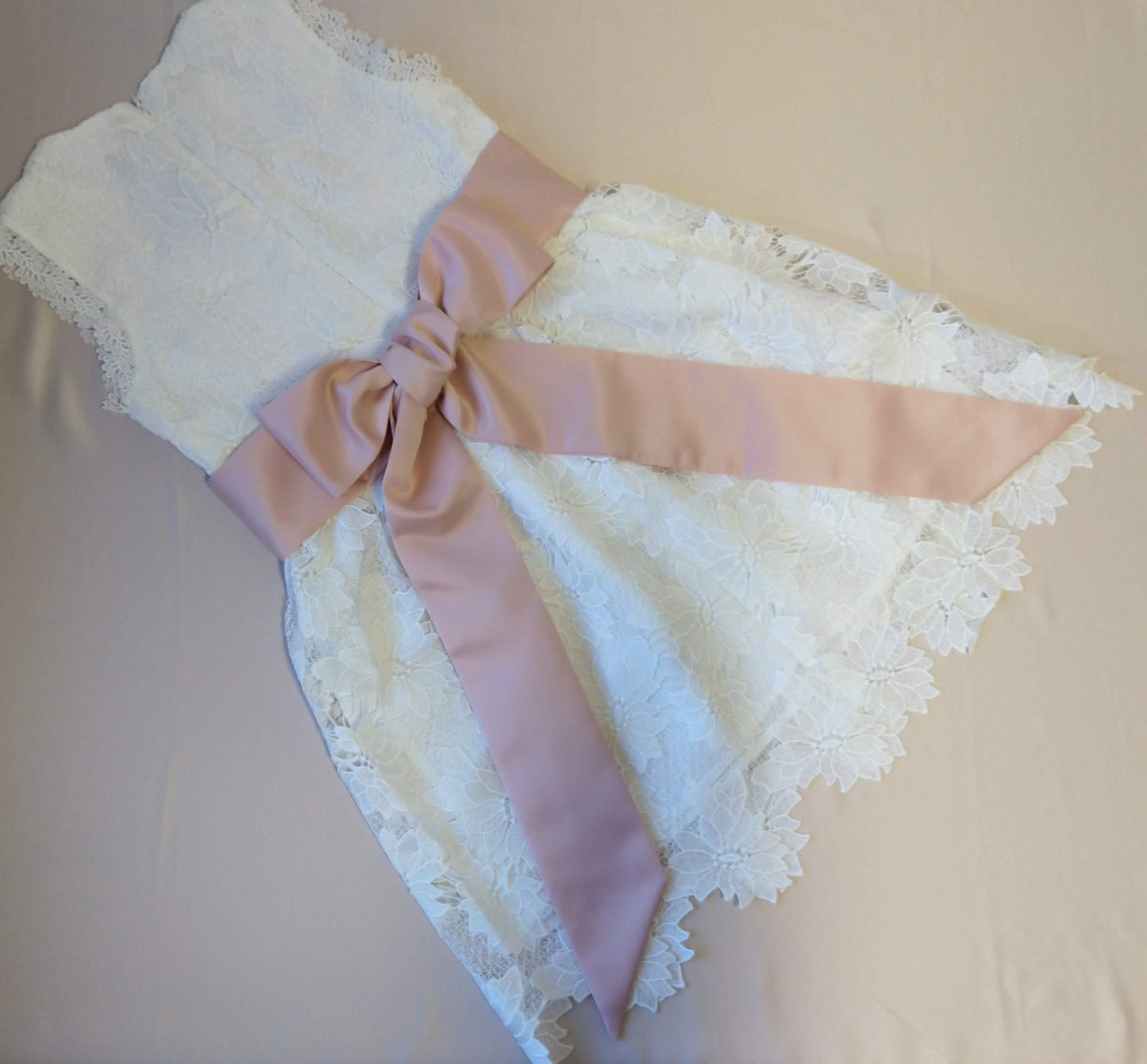 Cappuccino Bridesmaid Sash - Custom - Large Sash (Age 5 - 11) - Swagger & Swoon