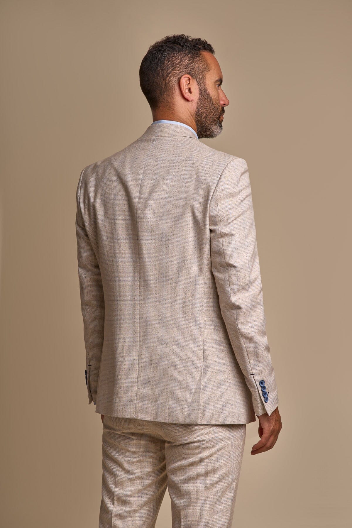 Caridi Beige 2 Piece Suit - Suits - 