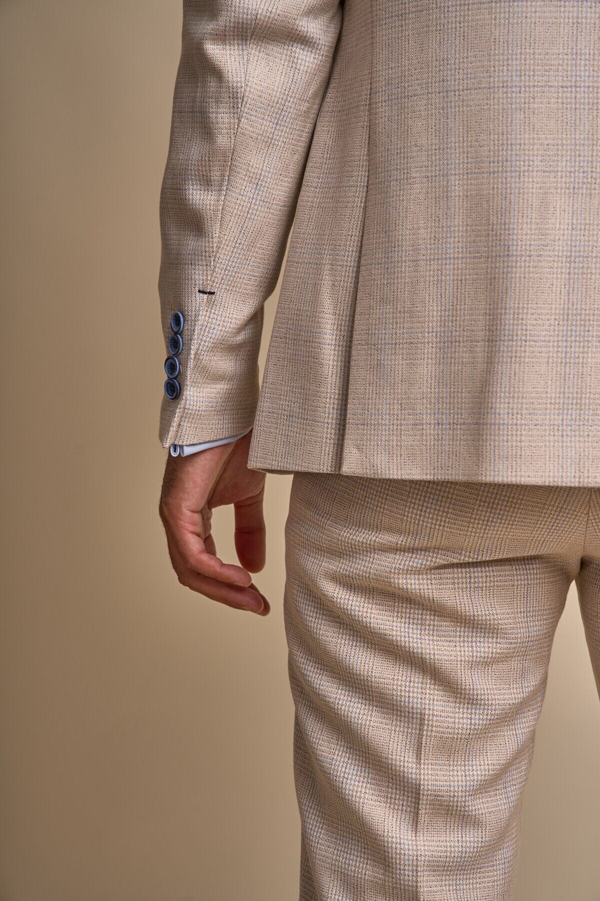 Caridi Beige Jacket - Blazers & Jackets - 