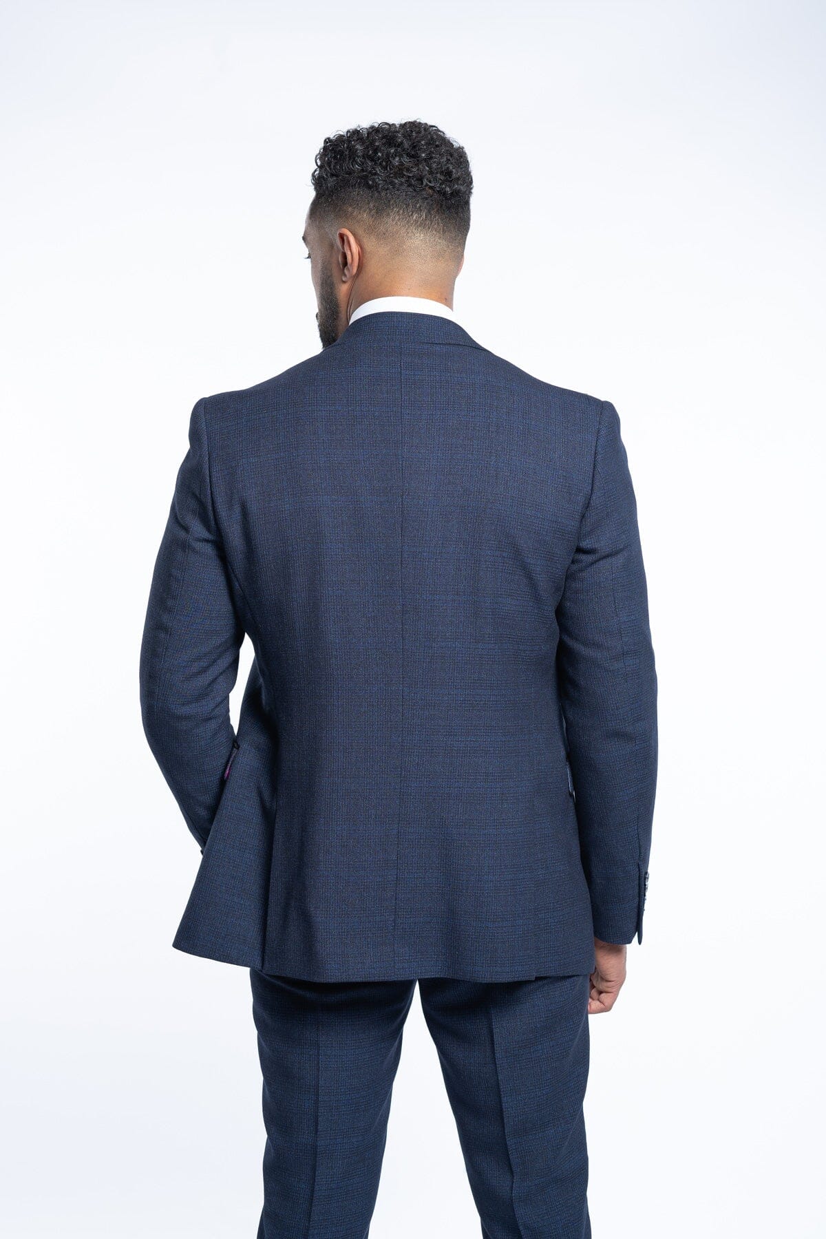 Caridi Navy Jacket - Blazers & Jackets - 