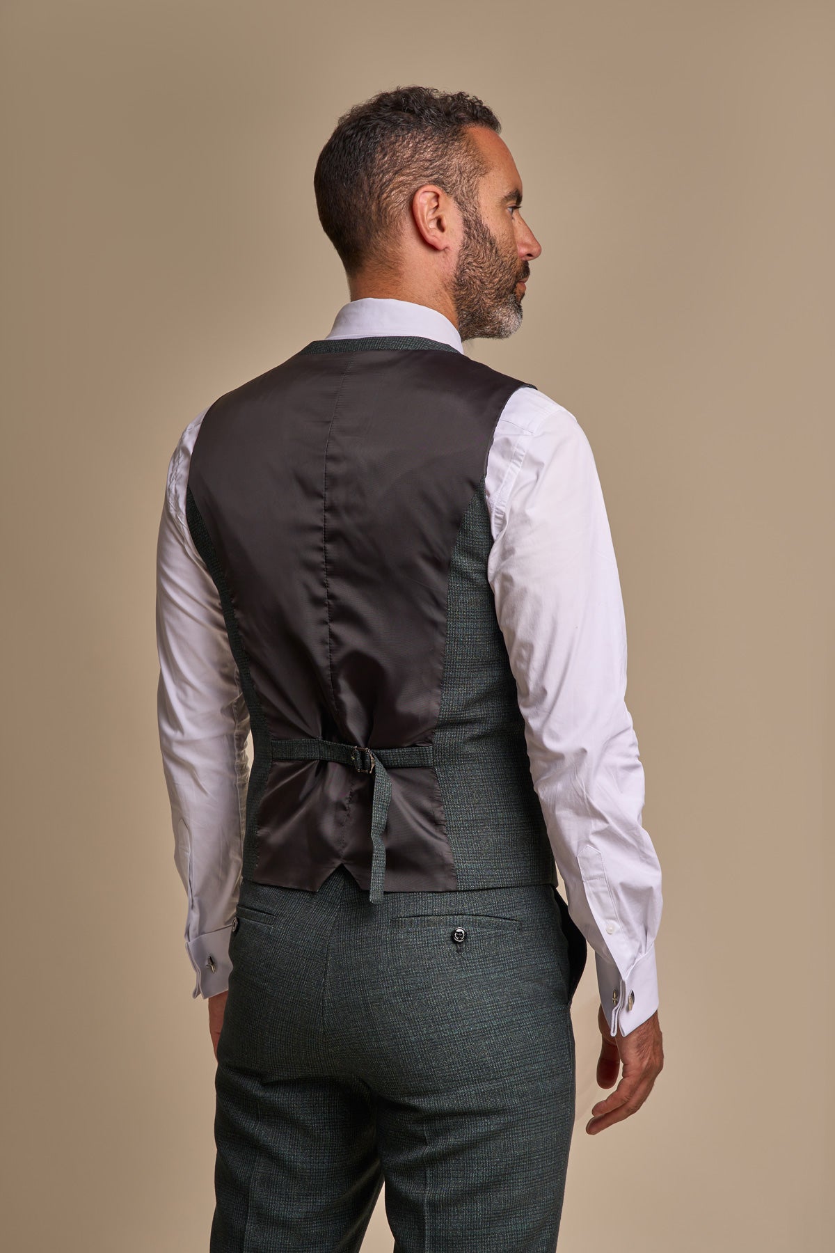 Caridi Olive Waistcoat - Waistcoats - 34R - Swagger & Swoon