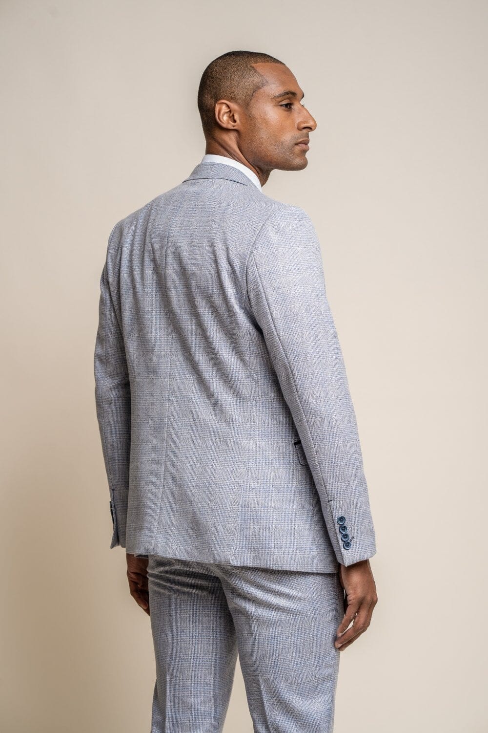 Caridi Sky Blue 2 Piece Suit - Suits - 