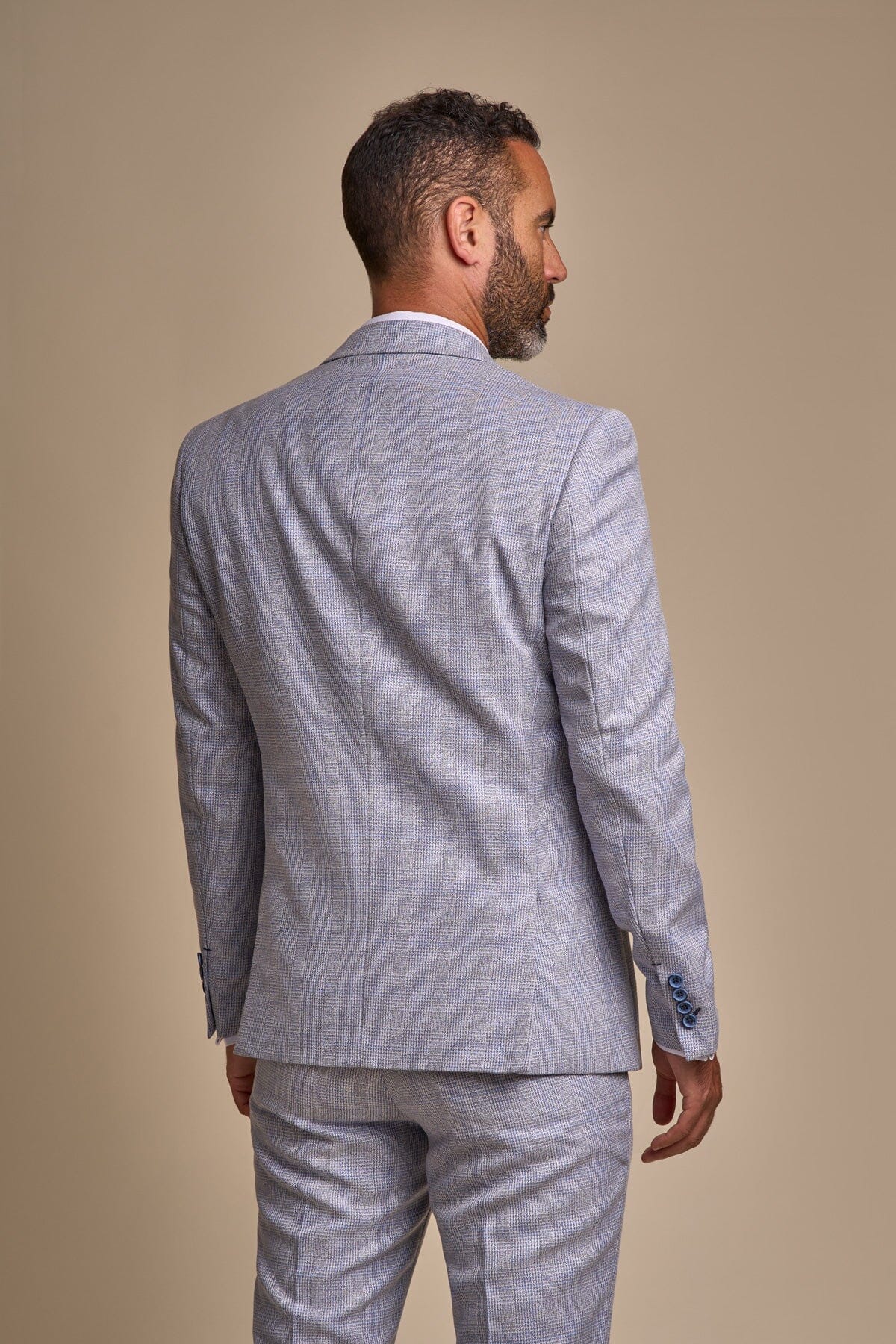 Caridi Sky Blue 2 Piece Suit - Suits - 