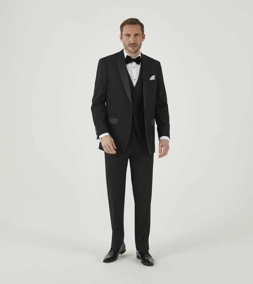 Cavendish Black Dinner Suit Swatch