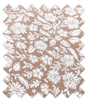 Champagne Ditsy Floral Wedding Swatch - Swatch - Swagger & Swoon