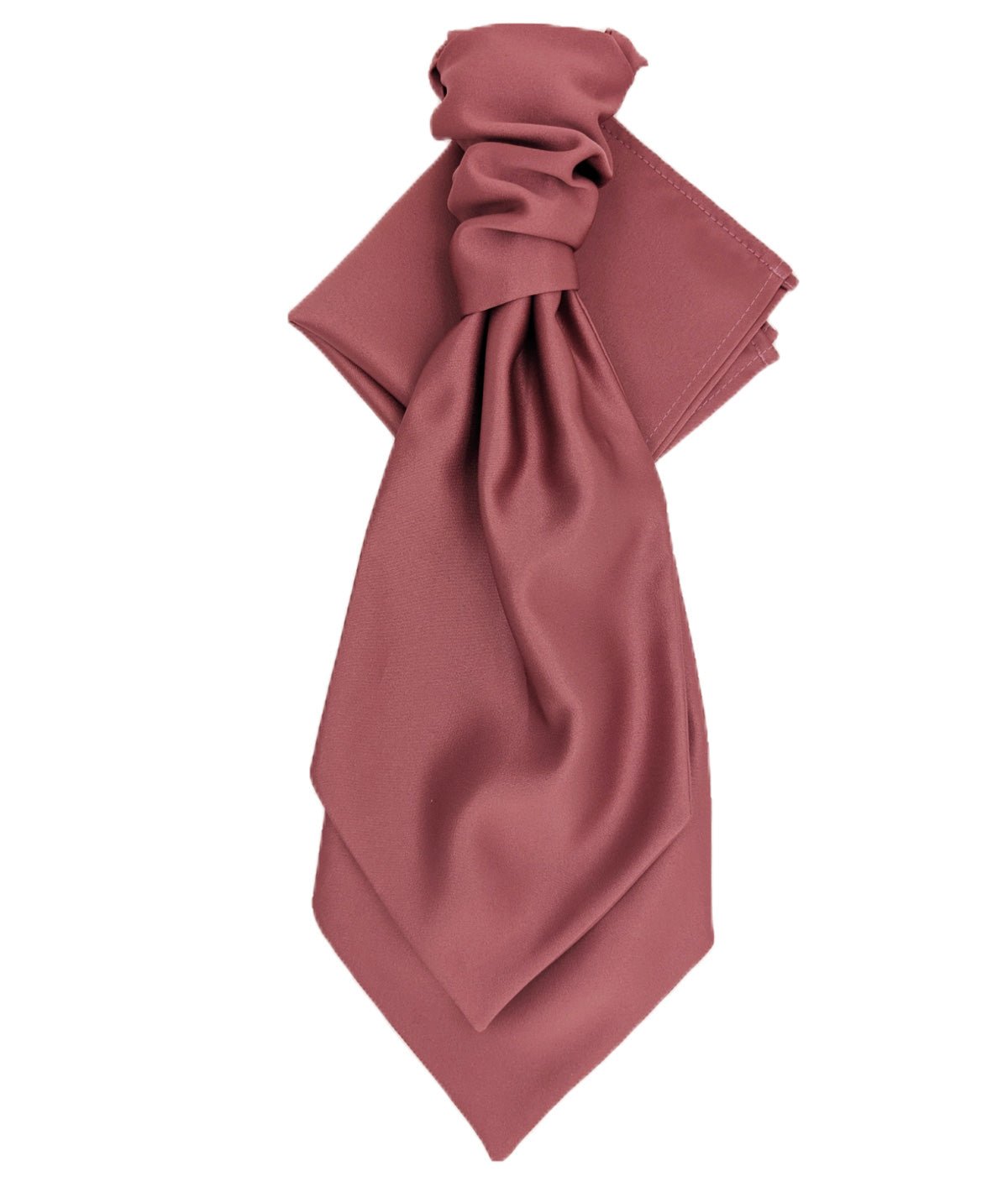 Cinnamon Rose Wedding Cravat - Wedding Cravat - Pre - Tied - Cravat Only - Swagger & Swoon