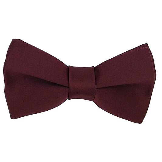 Claret Bow Tie - Wedding Bow Tie - Pre - Tied - Bow Tie Only - Swagger & Swoon