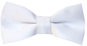 CLEARANCE - Crisp White Boys Bow Tie - Clearance - Swagger & Swoon