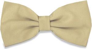 CLEARANCE - Pale Antique Gold Bow Tie - Clearance - Swagger & Swoon