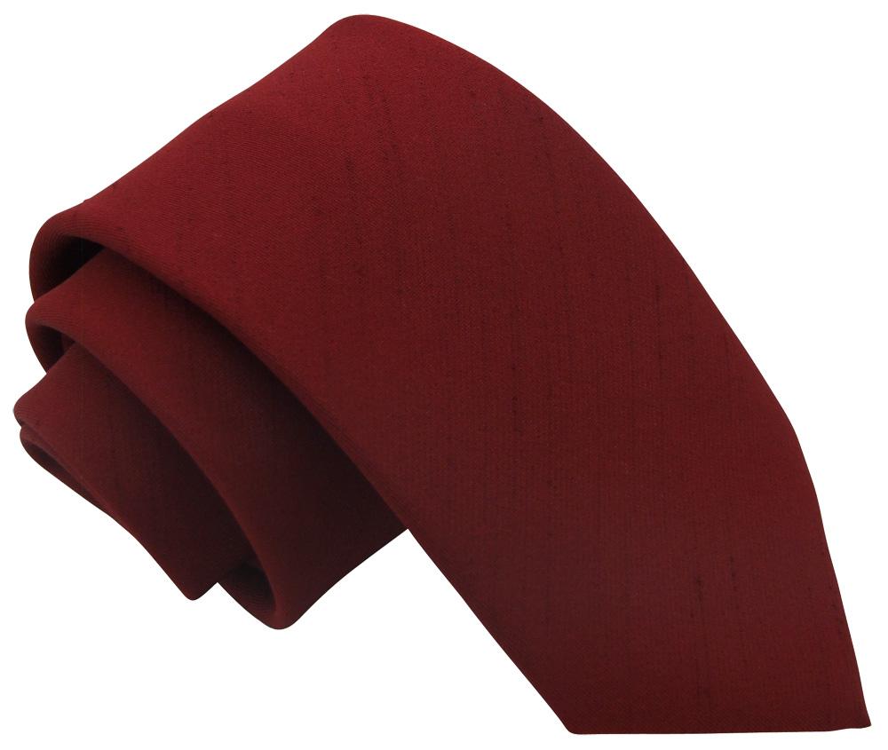 CLEARANCE - Shiraz Red Boys Tie - Clearance - Swagger & Swoon