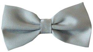 CLEARANCE - Silver Grey Bow Tie - Clearance - Swagger & Swoon