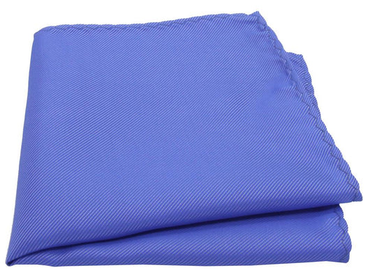 Cobalt Twill Pocket Square - Wedding Pocket Square - Swagger & Swoon