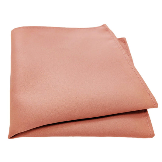 Copper Rose Pocket Square - Wedding Pocket Square - Swagger & Swoon