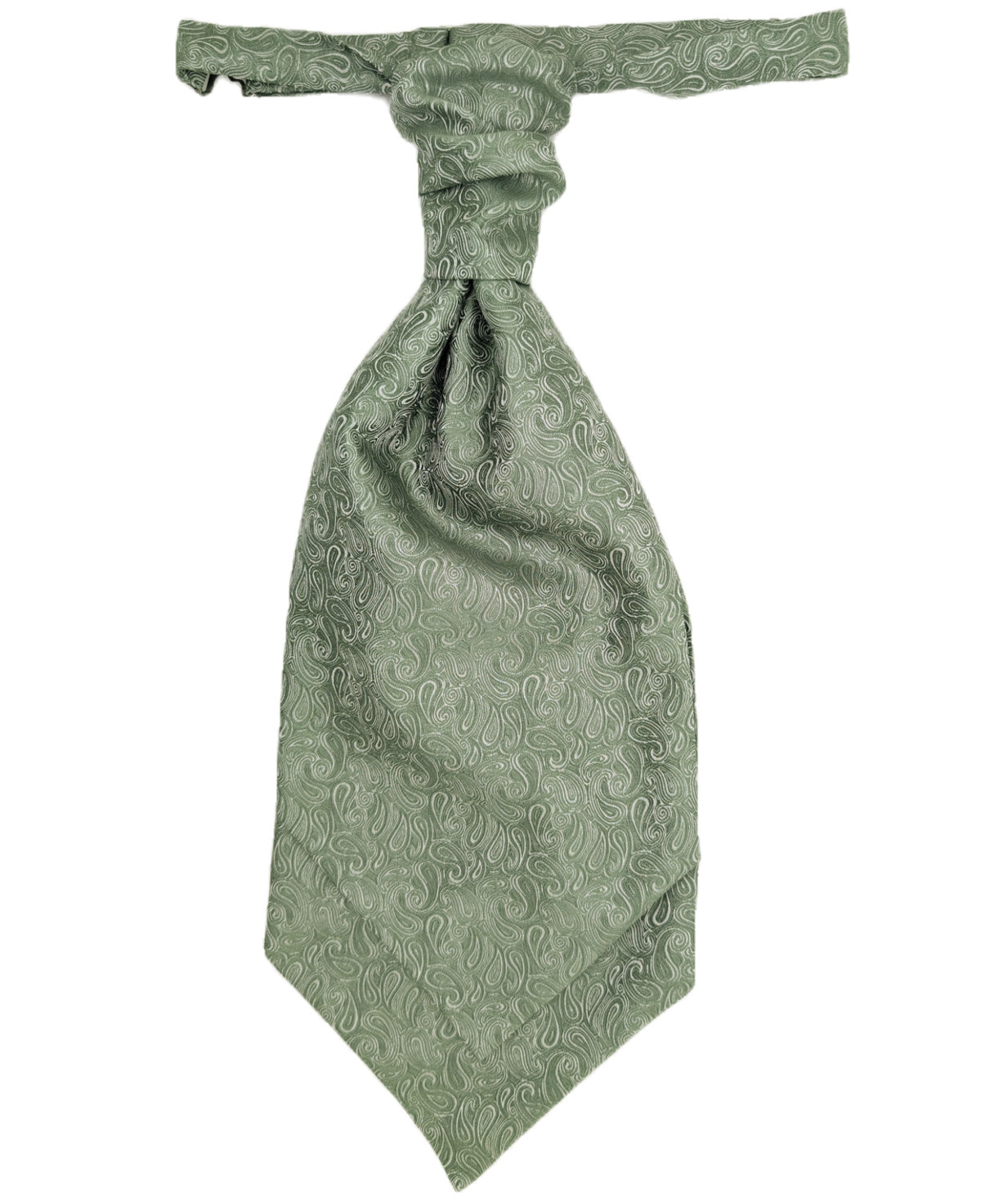 Sage Paisley Wedding Cravat