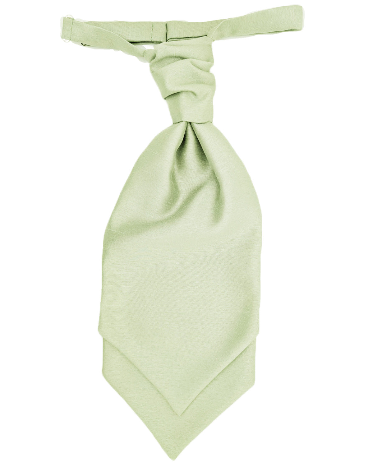 Mint Shantung Boys Wedding Cravat