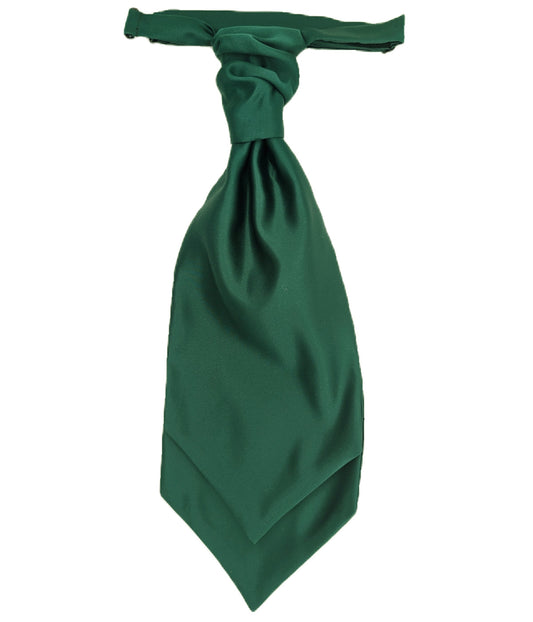 Forest Green Boys Wedding Cravat