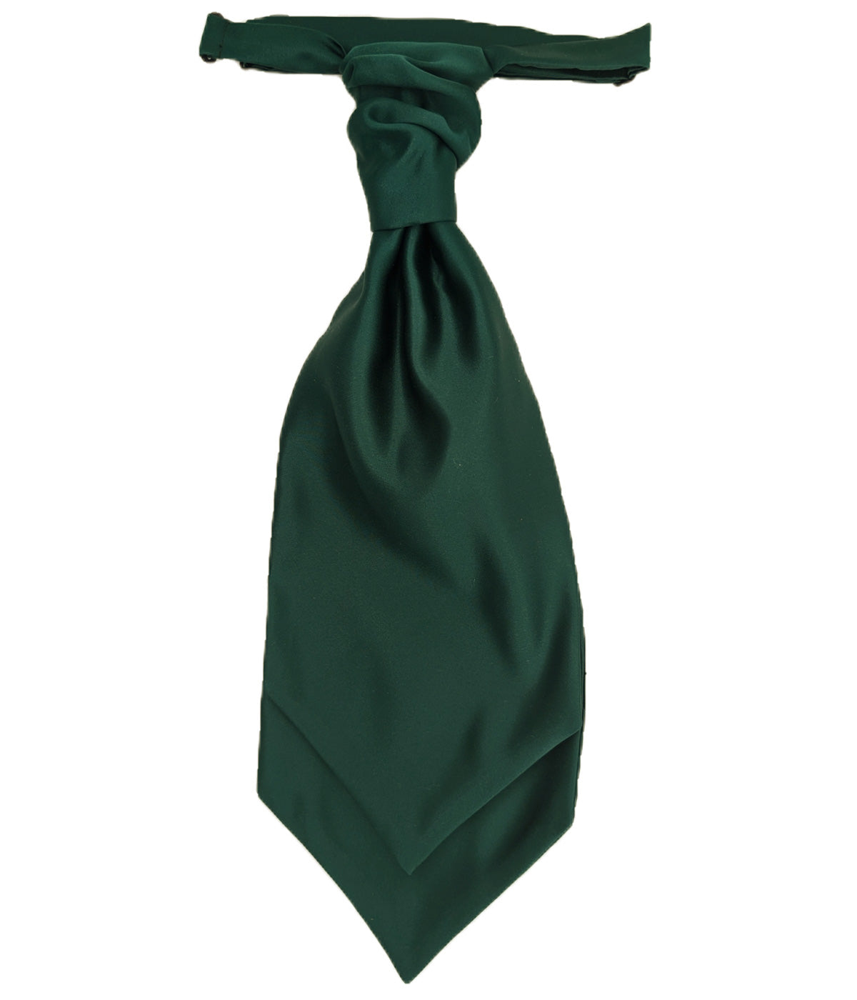 Bottle Green Boys Wedding Cravat