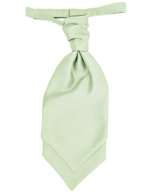 Water Mint Shantung Boys Wedding Cravat