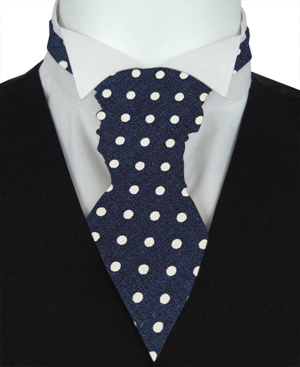 Midnight Spot Boys Wedding Cravat